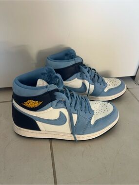 Blue Hightop AirJordans